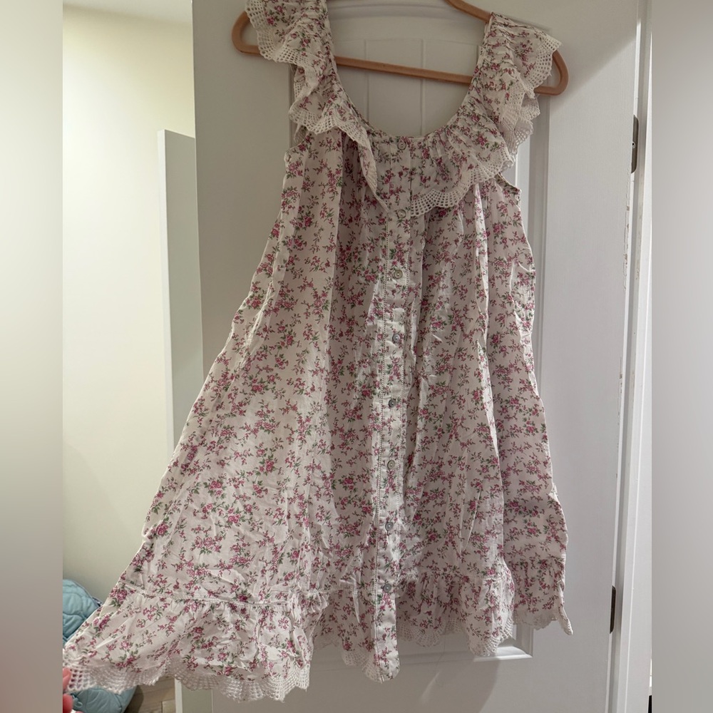 rachel ashwell cotton floral dress